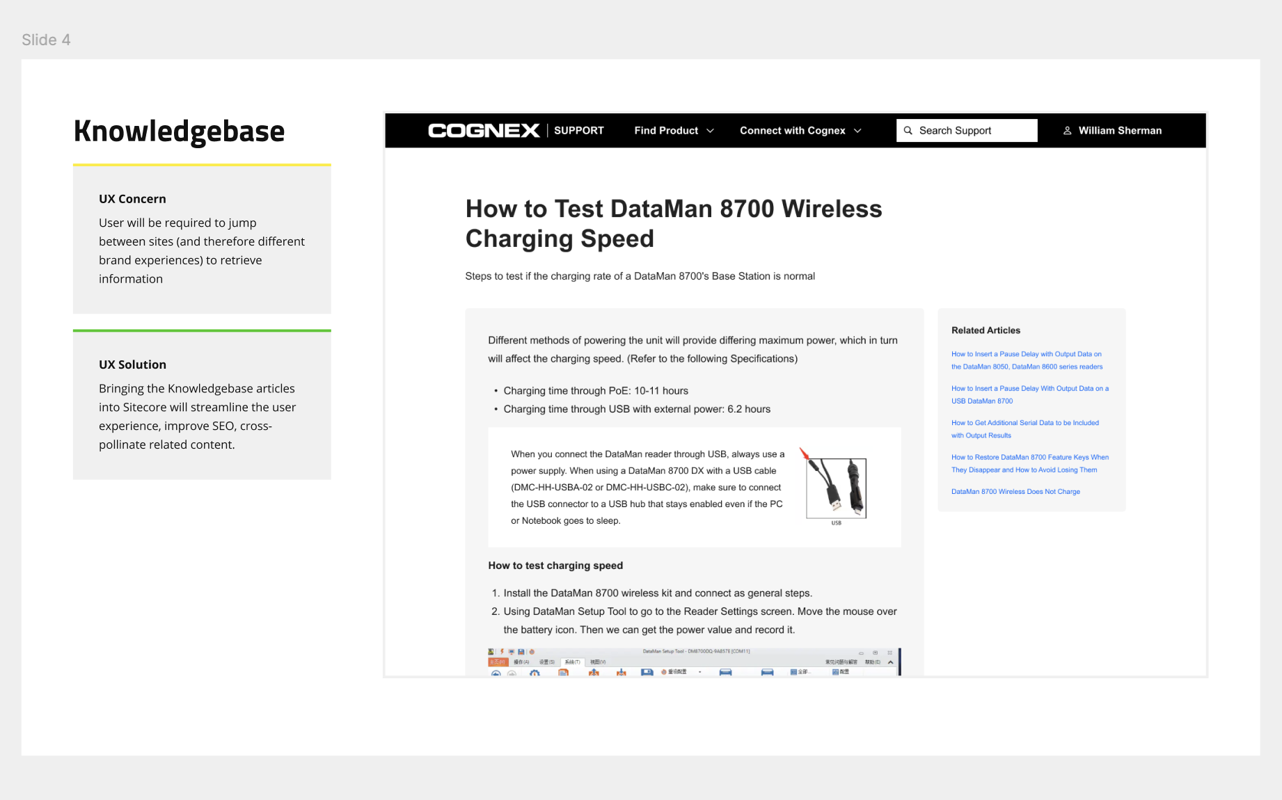 Cognex In-Sight Vision Sensors support page