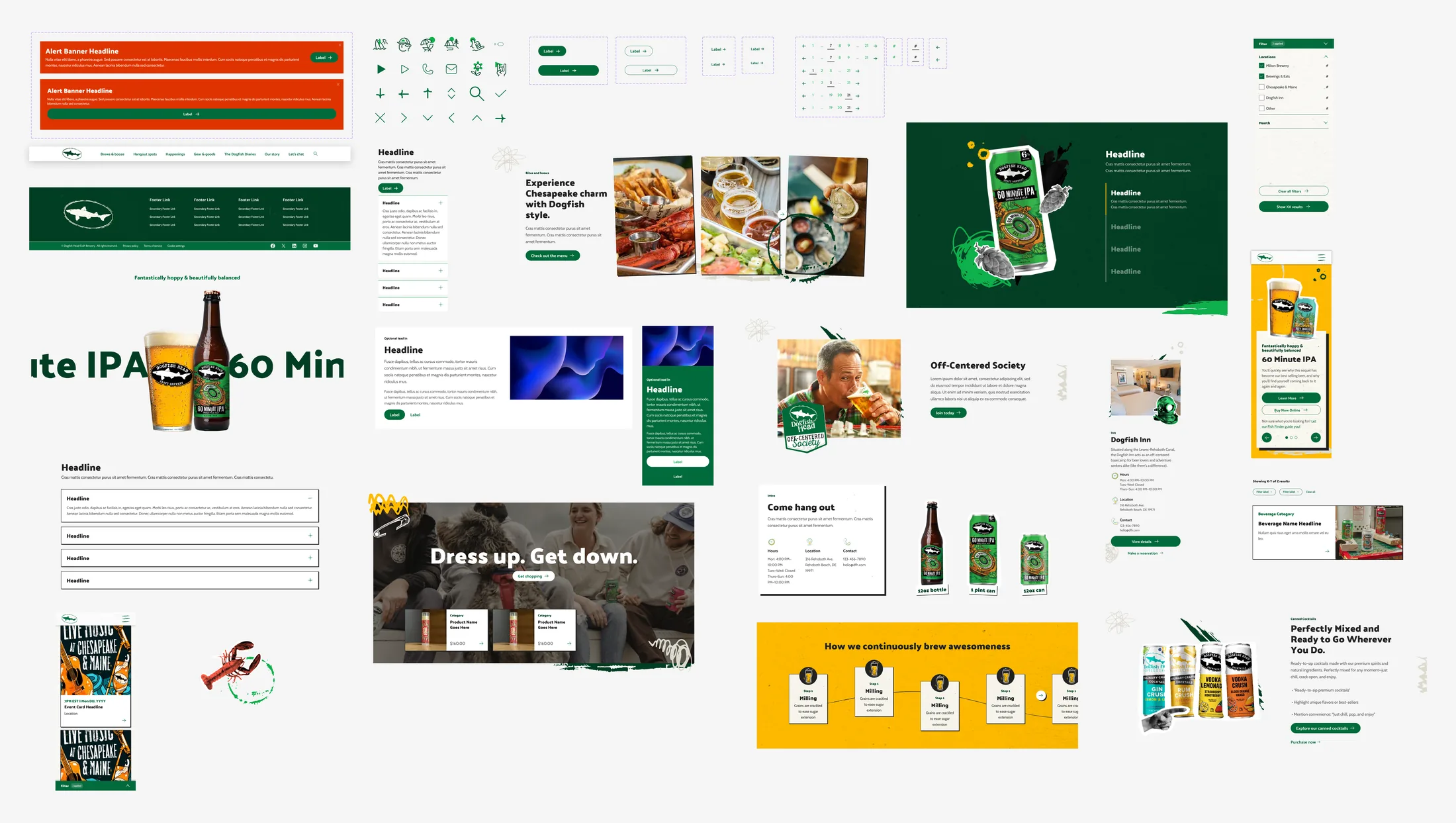 Dogfish Head component library board