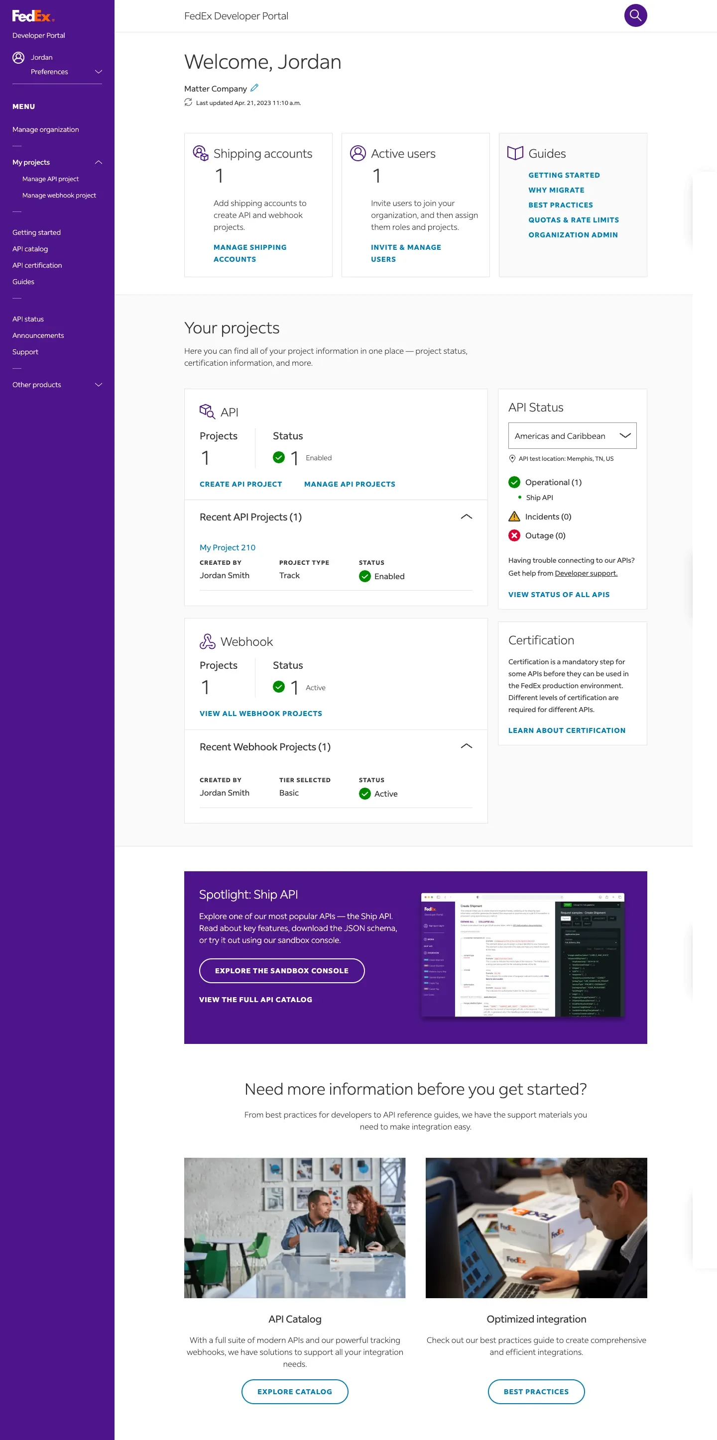 Post-login state 4, full admin