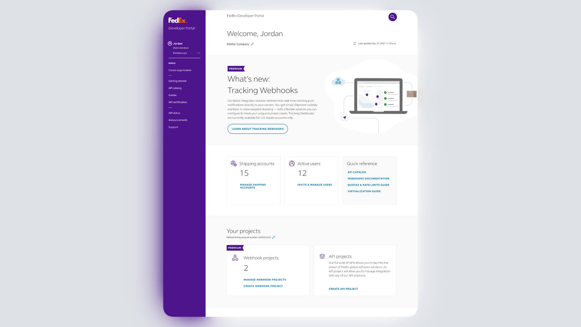 FedEx Developer Platform