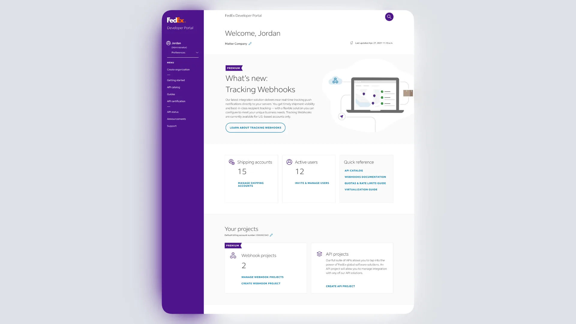 FedEx Developer Platform